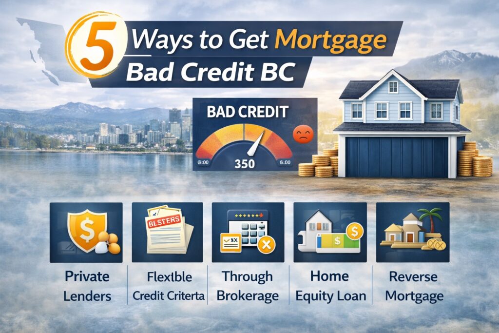 mortgage bad credit BC